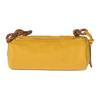 Miu Miu Monochrome Logo Embroidered Two-Tone Woven Wrist Strap Cotton Tote Bag Women tote bags Yellow 5NE853_2IA7_F05B3
