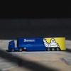 Takara Tomy Tomica 135 Michelin Motorsport Transporter Miniature Car Toy for Ages 3 and Up No.