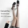 Spring & Summer Women’s Black Polka Dot Stockings - Ultra-Thin, Anti-Snag, Durable, No-Drop Design