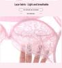 Plus Size Wireless Push-Up Lace Bra - Comfortable Support for Women