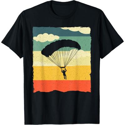 Skydiving Art For Men Women Parachute Skydive Sky Diving T-Shirt(1)