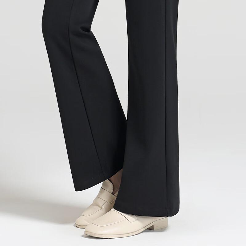 Women's High-Waist Flared Suit Pants
