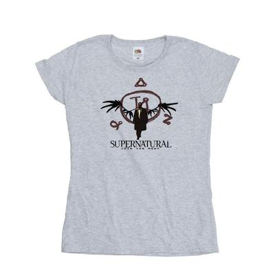 Womens/Ladies Wings Logo T-Shirt