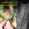 Stainless Steel High-Frequency Survival Whistle for Outdoor and Referee Training