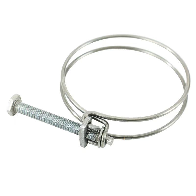 Double Wire Stainless Steel Hose Clamp for Irrigation and Water Projects