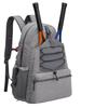 Trendy and  Racket with Shoe Compartment Double Shoulder Bag Tennis Bag Backpack Luxury Festival Gift Pickleball Bag