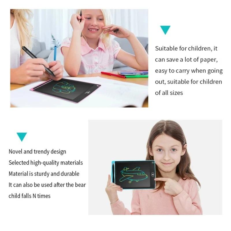Non-Toxic 8.5/10/12 Inch Lcd Writing Tablet Drawing Board Montessori Educational Drawing Toys For Kids Students Magic Blackboard Toy Gift