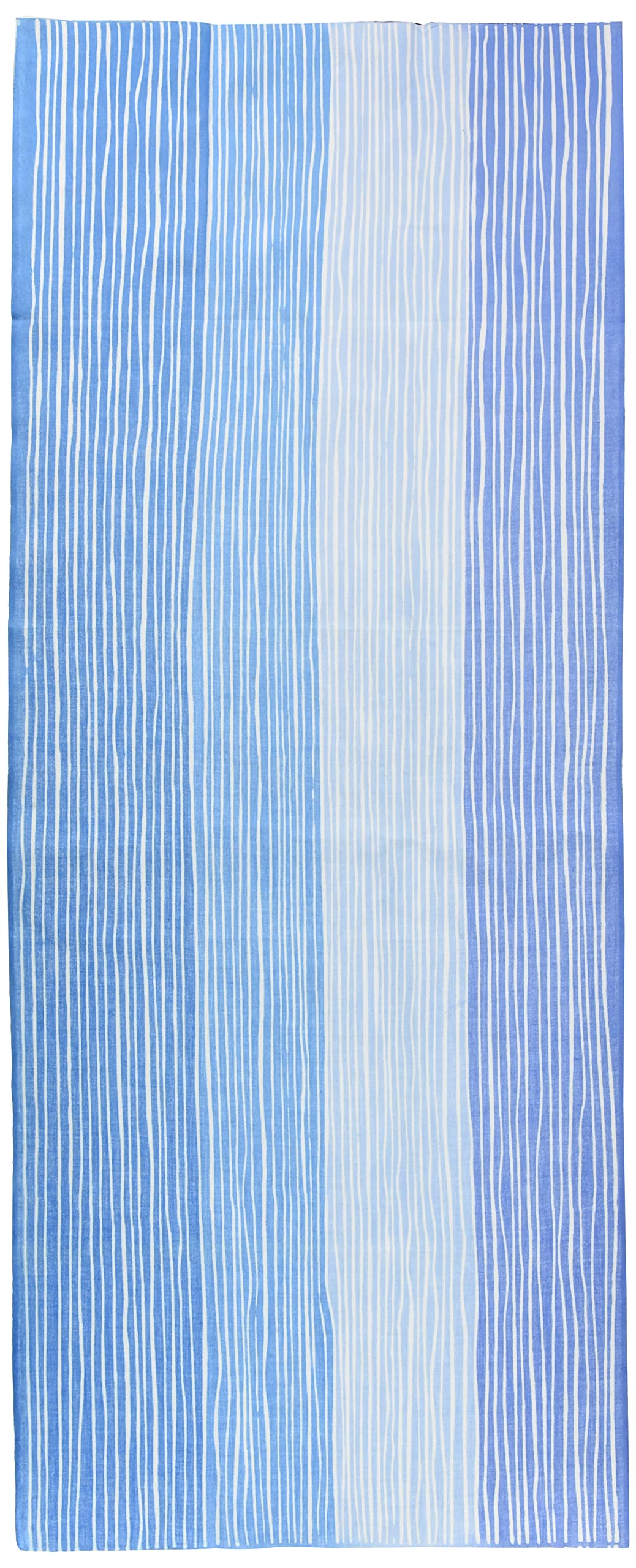 

Гобелен с изображением луговой собачки Tenugui Blue Striped, произведен в Японии, из органического хлопка, окрашенного методом инжекции, 33 x 90 см, 100% размер прибл.