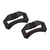 Tsuchiya Yac PF-359 Car Interior Supplies, Seat Belt Buckle Cover, Carbon, Black, Compatible with