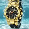 LIGE Sports Mens Watches Silicone Strap Chronograph Man Wristwatch Luminous Date Quartz Male Clock Function Small Dial Wach Box