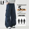 CHOCOOLATEit Men's American Style Cotton Cargo Straight-Leg Pants
