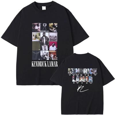 Καυτό T-shirt με Γραφικό Εξώφυλλου Άλμπουμ του Ράπερ Kendrick Lamar Καλοκαιρινό Ανδρικό Hip Hop Ρετρό Oversized Streetwear Ανδρική Μόδα Τάση T-shirts