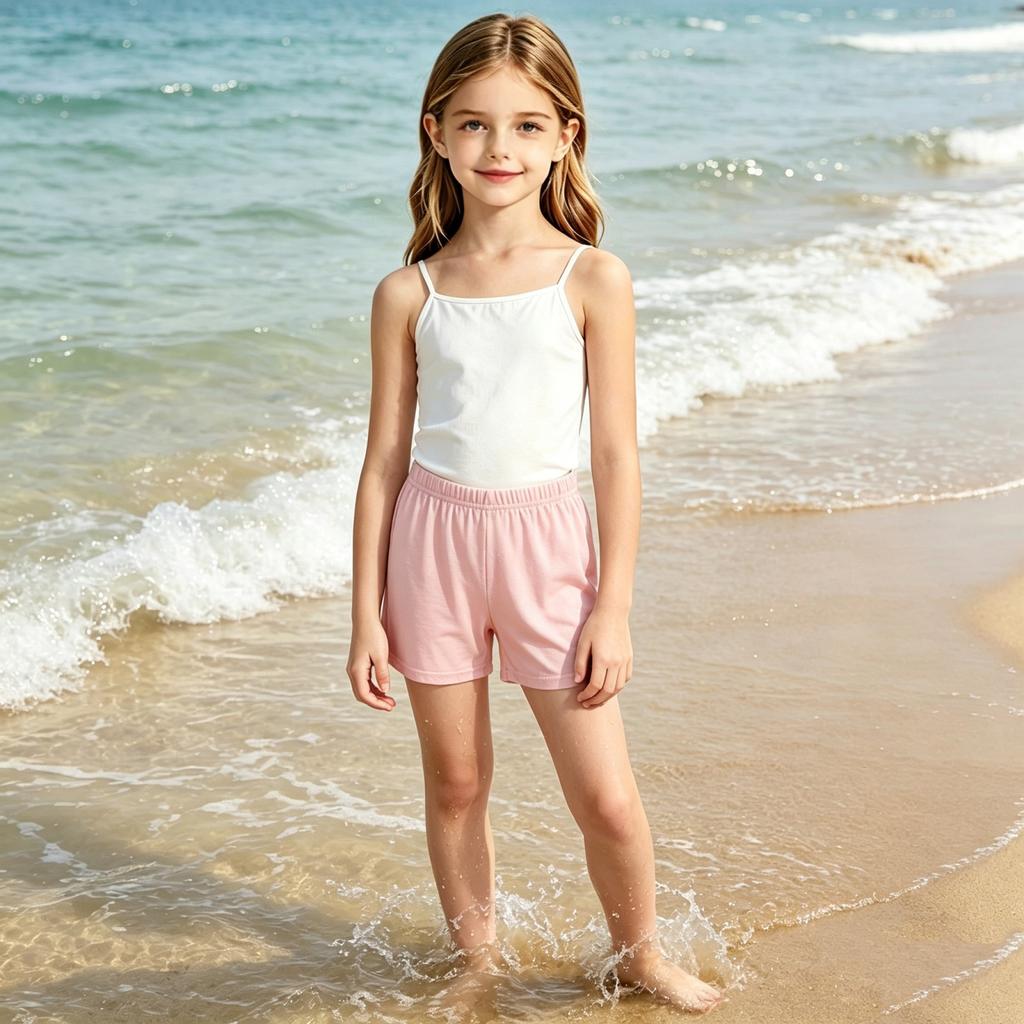 Kids Color Elastic High Waist Flared Stretch Pants for Running Dance Yoga Fitness