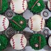3D Baseball Fondant Molds Sports Ball Silicone Molds Sports Theme Baking Tools for Cake Decoration Chocolate Candy Baking Polymer Clay Cupcake Topper