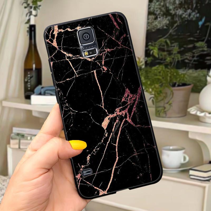 For Samsung s5 Case on For Samsung Galaxy S5 S 5 i9600 Soft Silicone Back Cover Silicone Case For Samsung S5 Neo Phone Cover