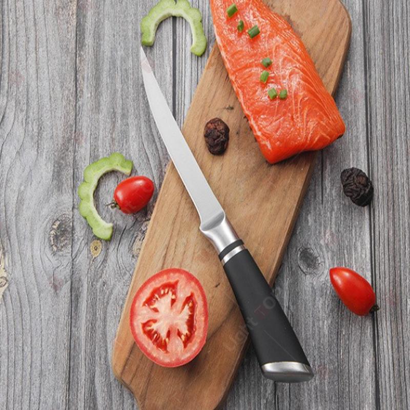Kitchen Knives Stainless Steel Fillet Boning Knife Fish Killing Knife Multifunctional Fruit Knife Meat Cleaver Utility Knife