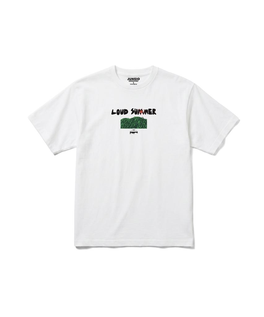 Junsio White Loud Summer T-Shirt