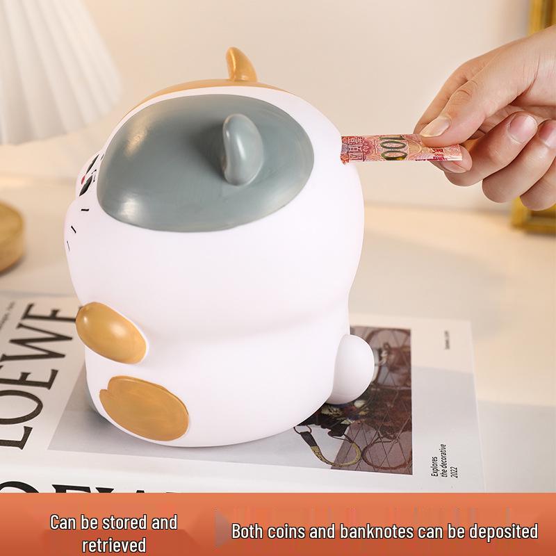 2025 Cartoon Piggy Bank: Adult Use, Secure Savings, Easy Withdraw, New Children's Model