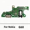 USB Charger Dock Connector Board Charging Port Flex Cable For Nokia G11 G21 G22 G10 G20 G30 G50 G60 C20 C21 Plus C30 X20