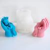Sleeping Baby Silicone Mold Candle Mold Non-stick Easy to De-mold for Making Plaster Candle Cake Fondant Decorations