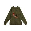 Air Jordan X Cactus Jack by Travis Scott Washed Suede Hoodie 'Medium Olive' Men's CN3422-222