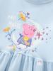 Peppa Pig Frühling & Herbst Prinzessinnenkleid für Mädchen – Lang, Modische Kinderbekleidung
