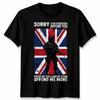 Britischer Soldat Union Jack Patriotischer Trotz Militärisches Herren Damen Grafik T-Shirt