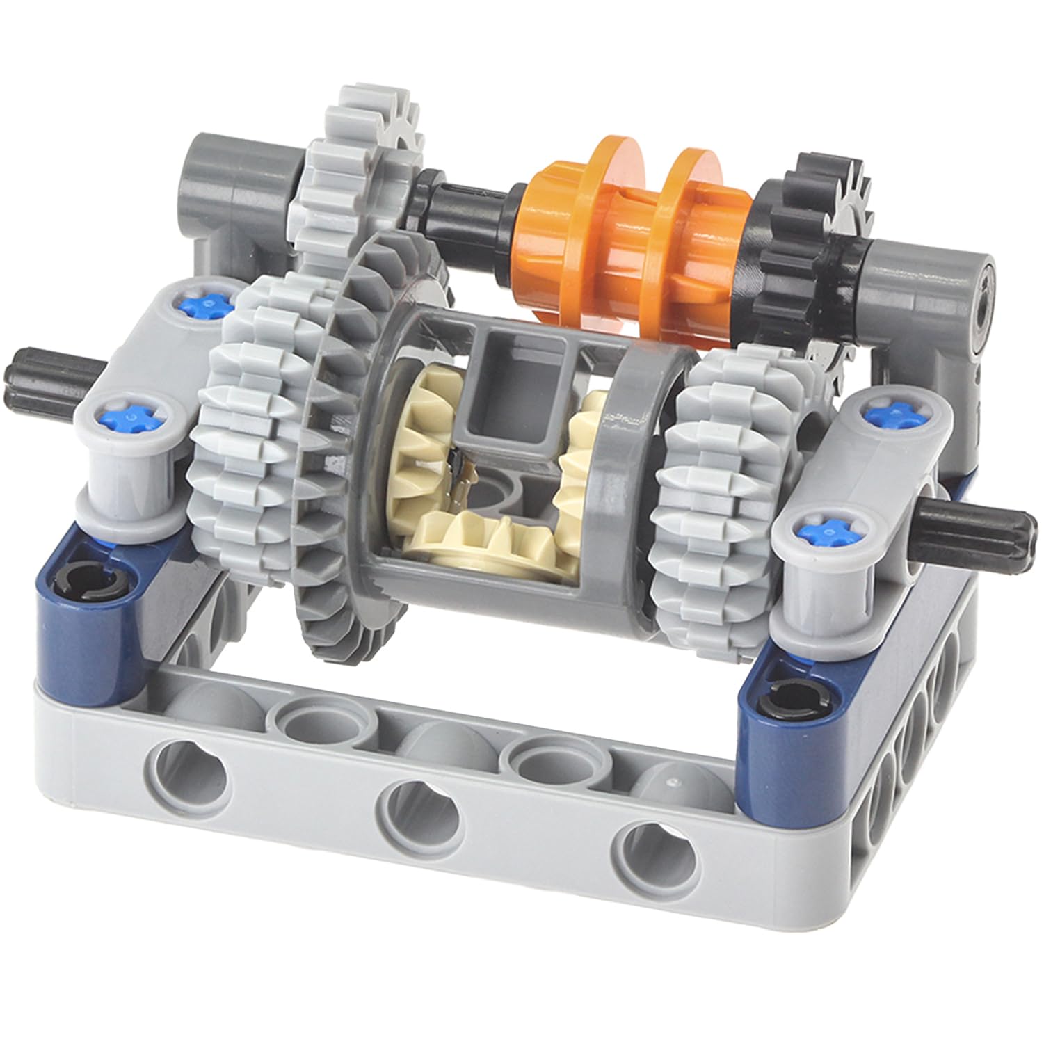 

30-Piece Technic Parts Kit, Differential Gear Set, Pins, Axles, Frames, Beams, Connectors, Compatible with Major Brands MOC Accessories