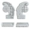 Holiday Resin Craft Mould Christmas Tree Silicone Mould With Snowflake Designs For Festive Decorations