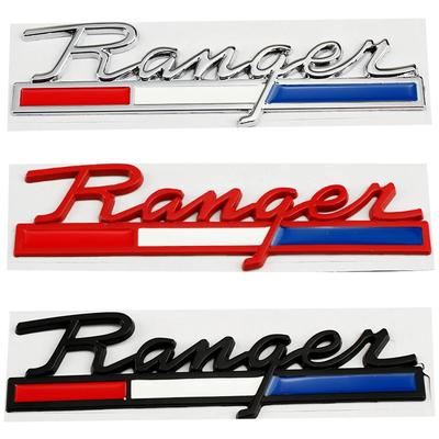 1Pcs Car 3D Metal Sticker Emblem Badge Decals For Ranger Car Tail Trunk Side Body Decoration Stickers Auto Styling Accessories