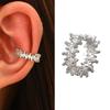New Horse Eye Zircon Earcuff Clips On Earring for Women Girls No Fake Piercing Cartilage Earrings Ear Ring Without Hole