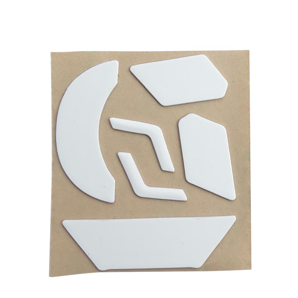 1 set 0,6 mm grosime înlocuiește picioarele mouse-ului cu margine curbată albă pentru accesoriile mouse-ului G903