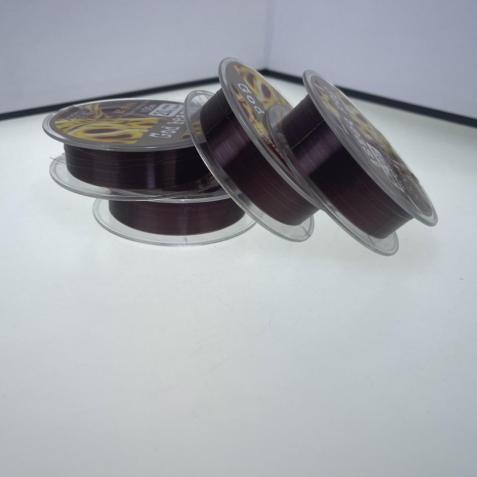 100m Kawa Monofilamentowa Żyłka Wędkarska: Łatwy do rzucania, Wysoka wytrzymałość na rozciąganie, Super miękki do łowienia basów