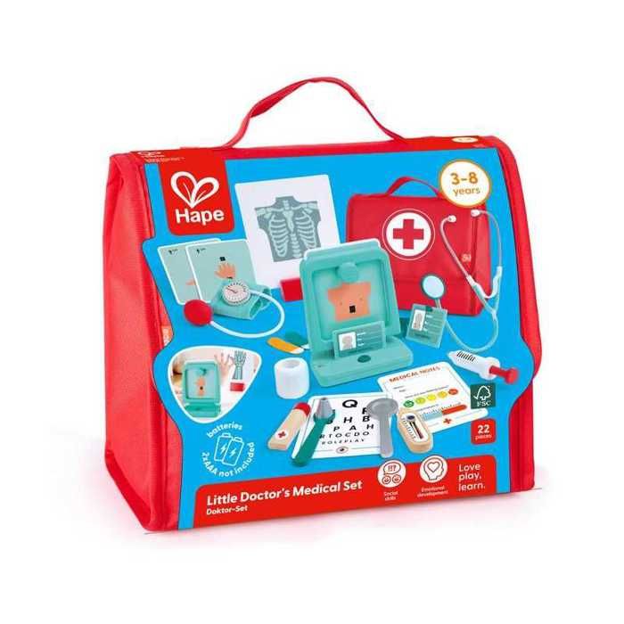 Coffret Hape Kit du petit docteur mallette