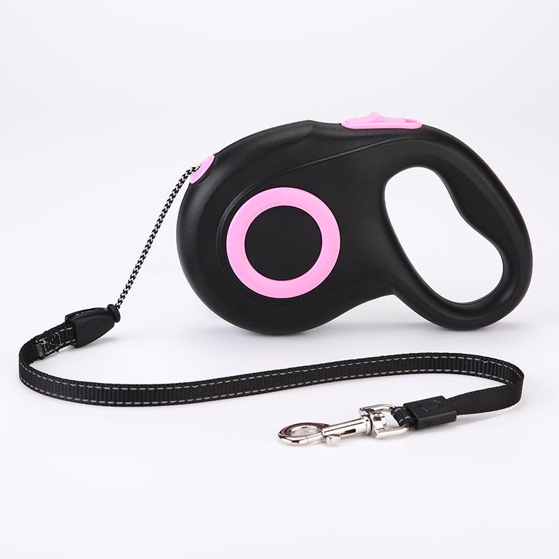

Automatic Retractable Dog Leash for Small & Medium Dogs - Cross-border Circle Design 5M