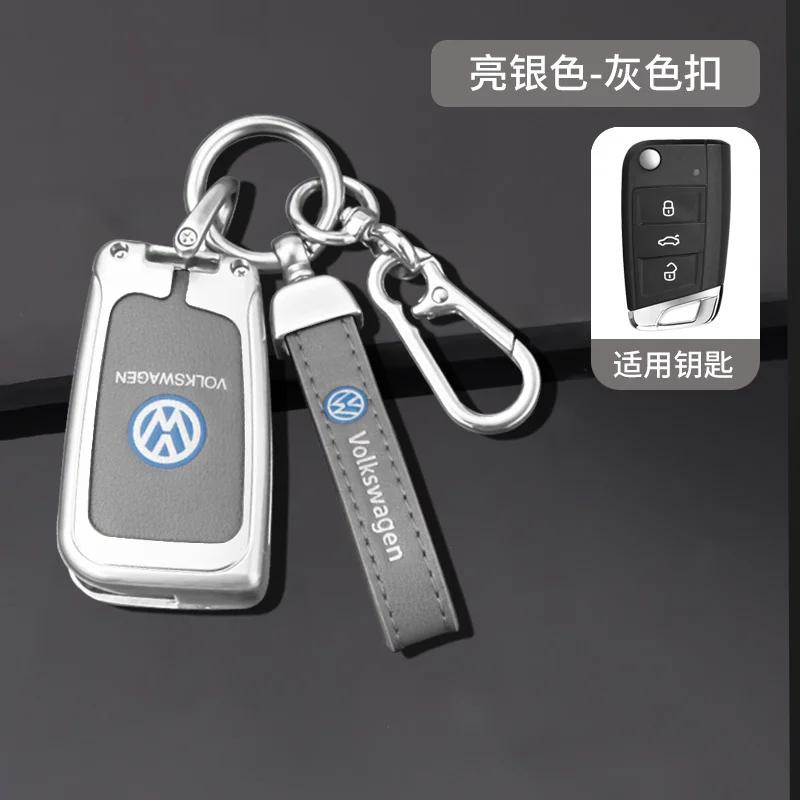 

2025 Hot Car Remote Key Fob Case Cover Protector Shell For Volkswagen VW Polo Golf 7 MK7 Tiguan Passat Jetta E-golf Keychain Acc