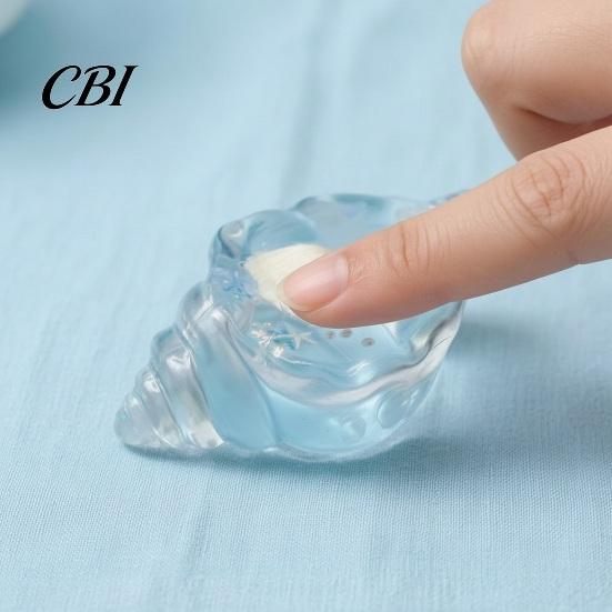 Relaxation Desk Toys Clear Conch Stress Relief Toy, Sea Snail Squeezable Fidget Kids Toy Stretchy Sensory for Anxiety & Hand Exercise Calming