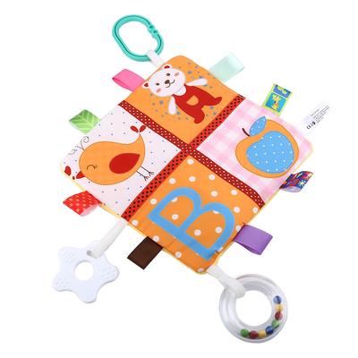 Baby Infant Weiche Handtuch Spielzeug Zahnen Beruhigende Schnuller Niedlichen Cartoon Plüsch Handtuch(# 4)