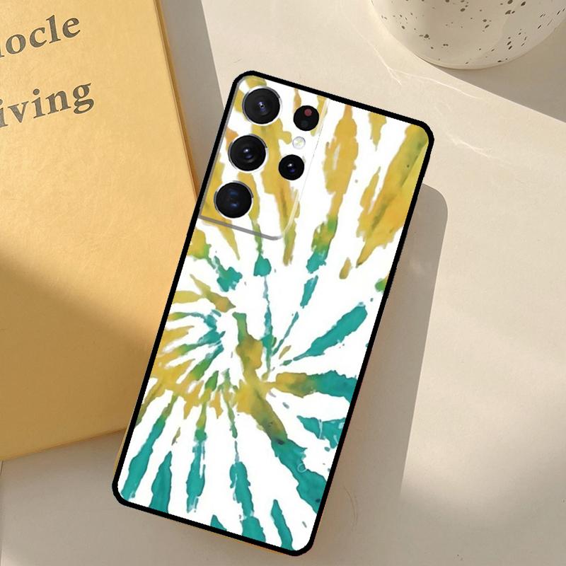 Rainbow Spiral Tie Dye Phone Case For Samsung Galaxy S25 Ultra S20 S21 S22 S23 S24 Plus S9 S10 S25 FE Cover Shell