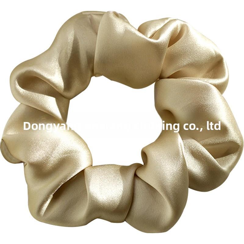 19 Momme Čistý Hedvábí Scrunchie Gumička do Vlasů Ručně Vyráběná Hedvábná Gumička do Vlasů z Morušového Hedvábí pro Ženy (4cm 6cm)