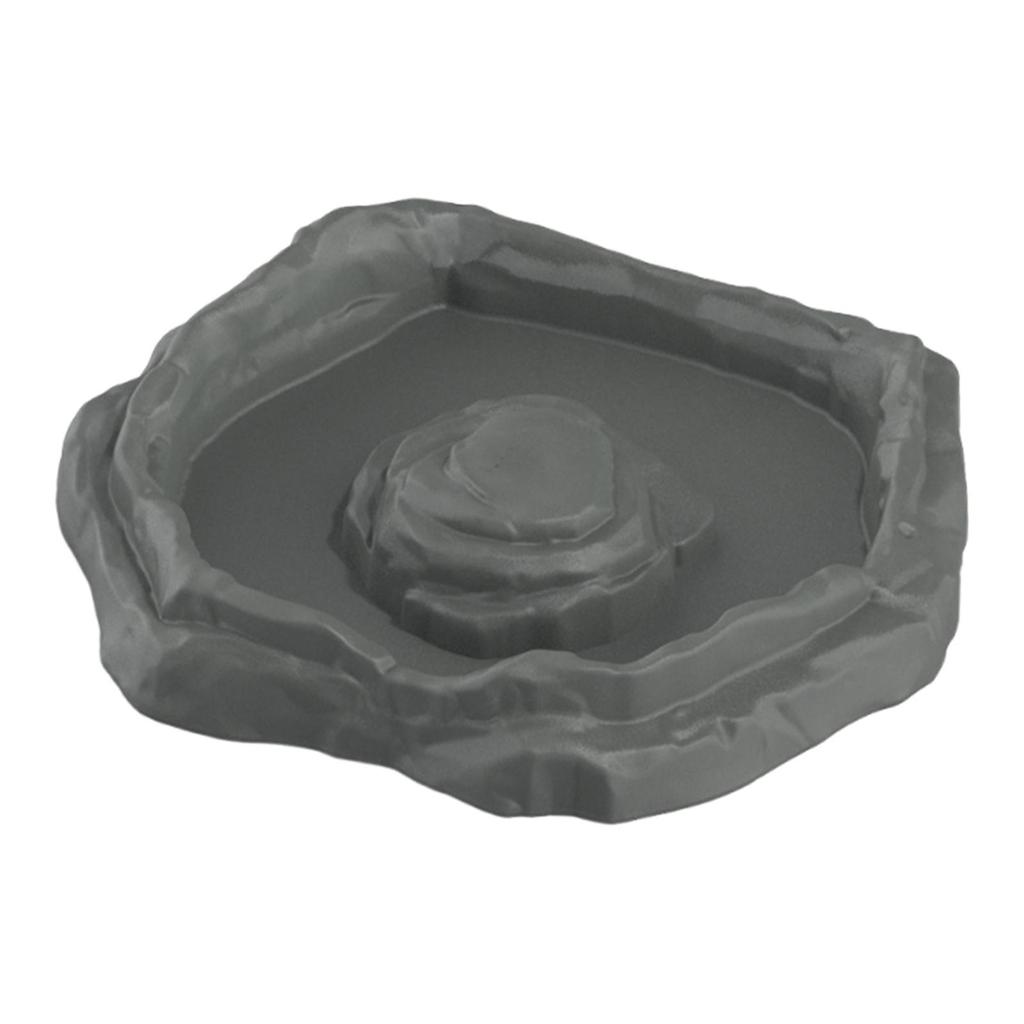 Reptilien Futter Napf Tank oder Aquarium Zubehör Reptilien Wassernapf Futterschale für Bartagame Gecko Eidechse Schildkröte Einsiedlerkrebs