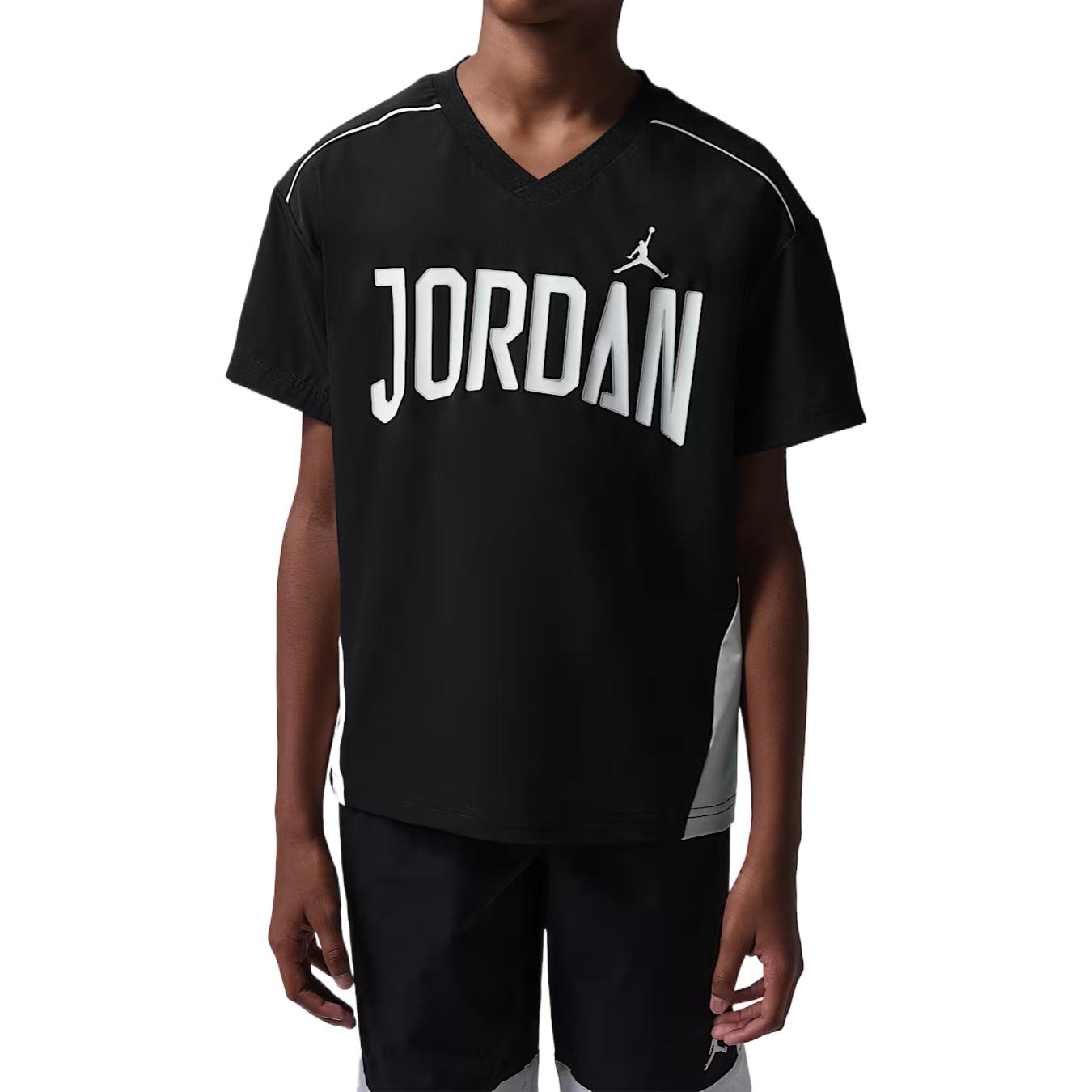 Jordan Kids T Shirts V Neck Moderate IW1467-010 M