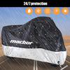 Für Macbor Montana XR5 Motorradabdeckung Wasserdicht Outdoor Motorrad Regen Staubdicht Schnee Sonne UV-Schutz