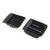 Black Left Right Front Hood Fog Light Lower Grill Grille Cover For 1999-2004 622572W100, 622562W100