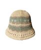 Seullipiseullib Maria Beige/Khaki Bucket Hat