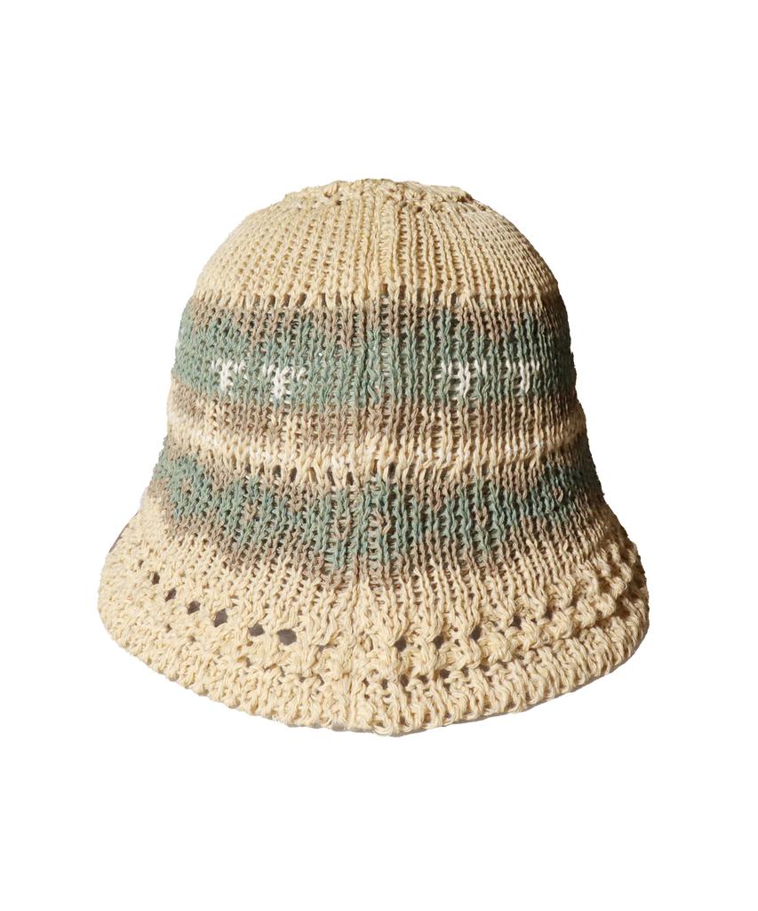 Seullipiseullib Maria Beige/Khaki Bucket Hat