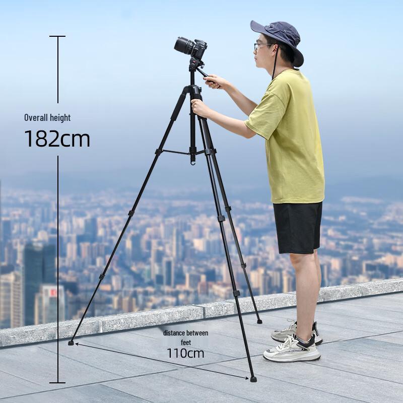 JHOPT Q890 Aluminum Alloy Portable Tripod