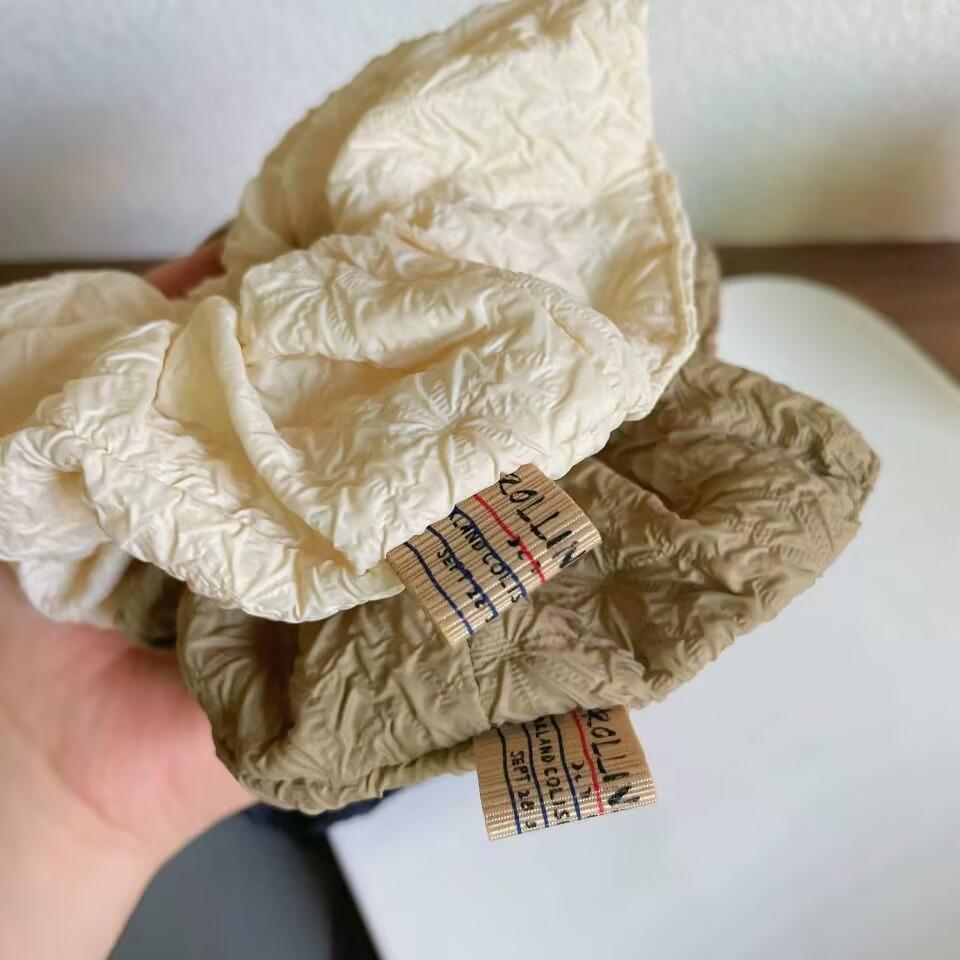 Premium Sense Fat Intestine Headband Year Low Ponytail Hair Rope Head Flower Temperament Tied Hair Large Intestine Hair Band Rubber Band