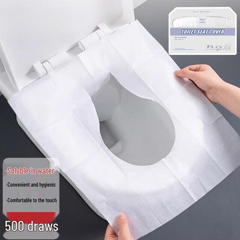 Travel Soluble Toilet Seat Paper Liners