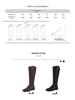 2024 Low-Heel Women's Knee-High Rider Boots with Round-Toe